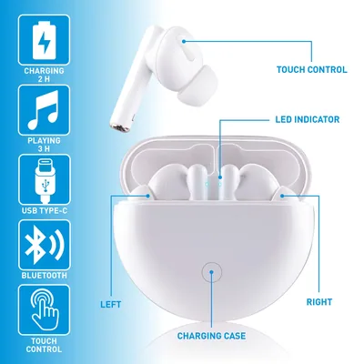 Philips Auriculares earbuds Bluetooth con funda de carga – foto 5