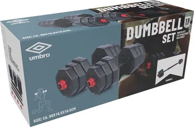 Umbro Juego de mancuernas extensible – foto 7