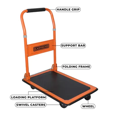 Black+Decker Plataforma con ruedas 80 kg – foto 5