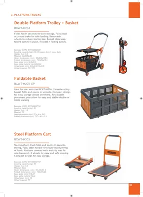 Black+Decker Plataforma con ruedas 80 kg – foto 7