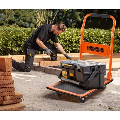 Black+Decker Plataforma con ruedas 80 kg – foto 1