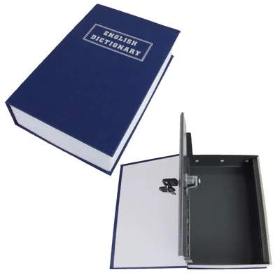 Benson Promo Line Caja de seguridad forma de libro 24x15,5x5,5 cm – foto 2