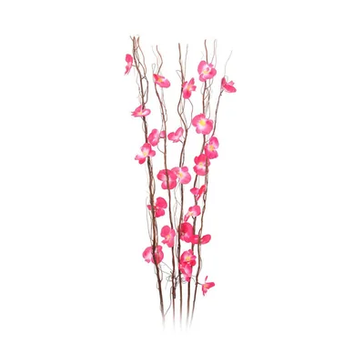 Ramo de flores decorativas con LED, modelos surtidos
