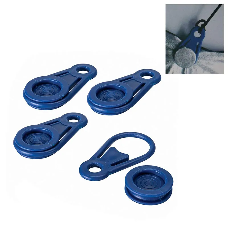 Hepoluz 009023 Fijaciones toldo 6 pzas - pack de 3 unidades