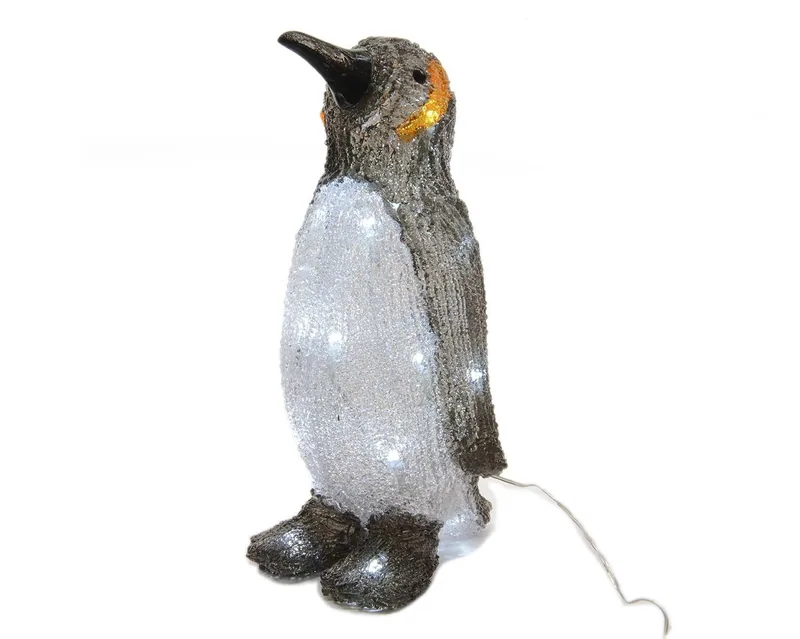 Lumineo 72243 Figura pingüino LED acrílico exterior multicolor