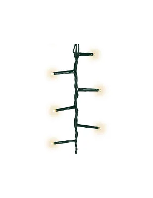 Lumineo 72262 Guirnalda LED parpadeante cable verde 11 m blanco cálido – Decoración y navidad