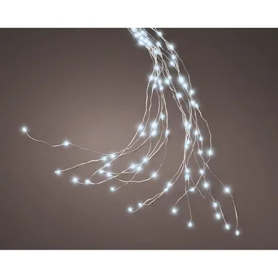 Lumineo Guirnalda micro LED fija para árbol 190cm 640 leds – foto 1