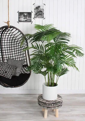 Mica Decorations Decorations Planta artificial palmera areca con maceta Ø80x160cm – foto 2