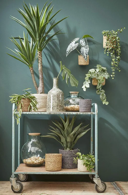 Mica Decorations Yucca de PVC con maceta 120x60cm