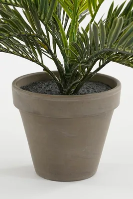 Mica Decorations Decorations Palmera Sago Cyca Revoluta de PVC con maceta gris 33x11,5cm – foto 6