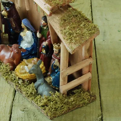 Kaemingk EDP 71982 Nacimiento belén 8 figuras 12 cm – foto 4