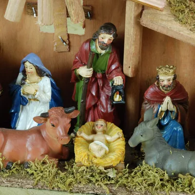 Kaemingk EDP 71982 Nacimiento belén 8 figuras 12 cm – foto 5