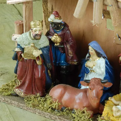 Kaemingk EDP 71982 Nacimiento belén 8 figuras 12 cm – foto 6