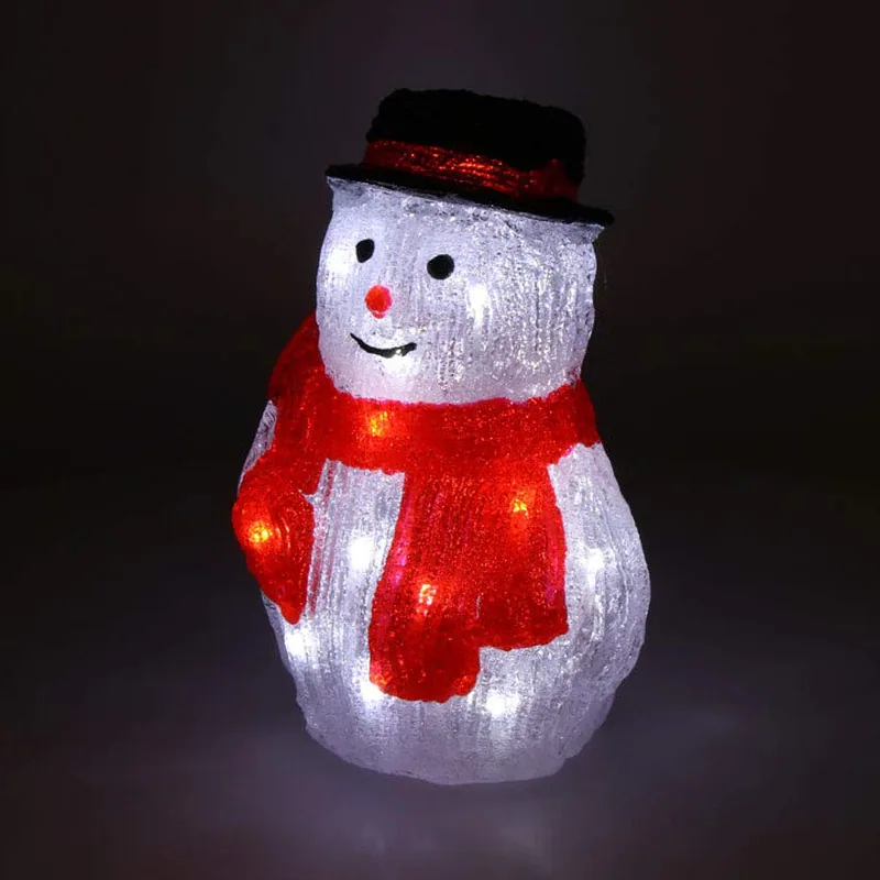 EDP 72001 Figura Muñeco de Nieve Led 4 Modelos Surtidos - 1 unidad