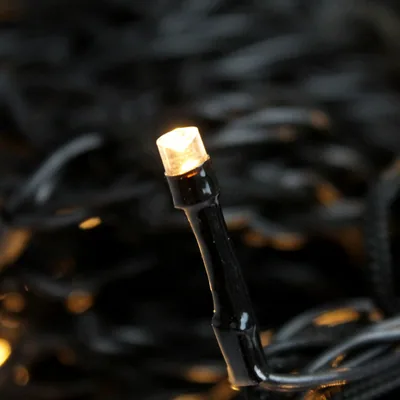 Unbekannt Cortina exterior 192 LED para árboles negra 5 m – foto 5