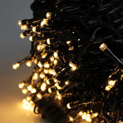 Unbekannt Cortina exterior 192 LED para árboles negra 5 m – foto 1