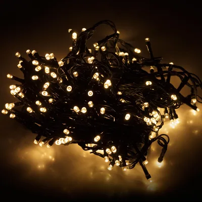 Self Import Agencies Guirnalda fija 320 LED luz cálida 2700 cm IP44 – foto 1