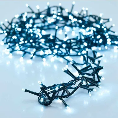 Koopman International Guirnalda de Luces 400 Leds 8 Funciones fría 3+8m