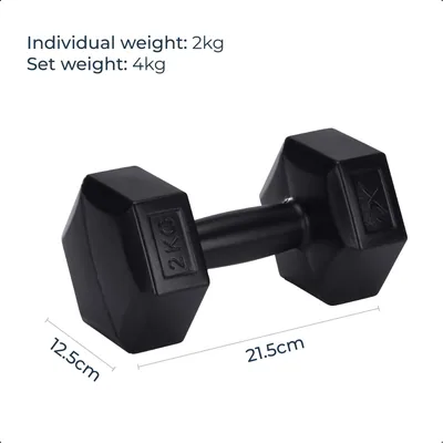 XQmax ACM Products B.V. Set.2 Mancuernas 2 KG. Cemento - 1 unidad – foto 7