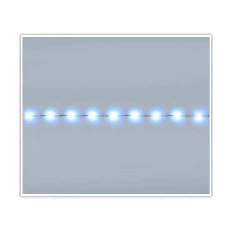  Guirnalda soft wire 1500 leds, blanco frío, 8 funciones, 45 m