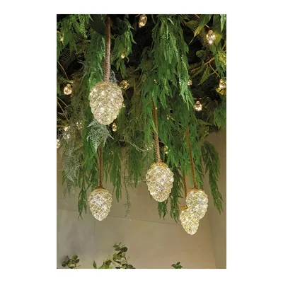 Kaemingk Piña microled Ø15X21CM 15 leds - 1 unidad – foto 3