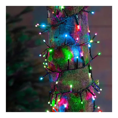  Guirnalda LED parpadeante multicolor pastel, 16 m, 750 luces, cable verde – foto 1