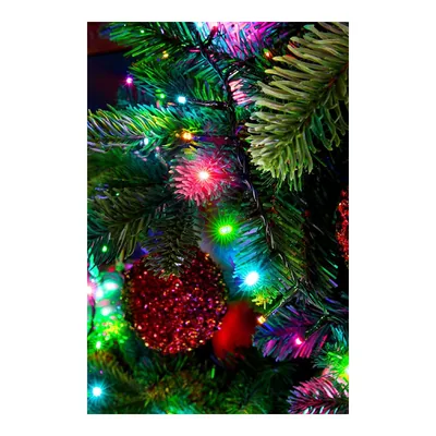  Guirnalda LED parpadeante multicolor pastel, 16 m, 750 luces, cable verde – foto 4