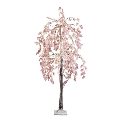  Sauce llorón microled flor rosa, exterior, 210 cm, 600 leds – foto 2