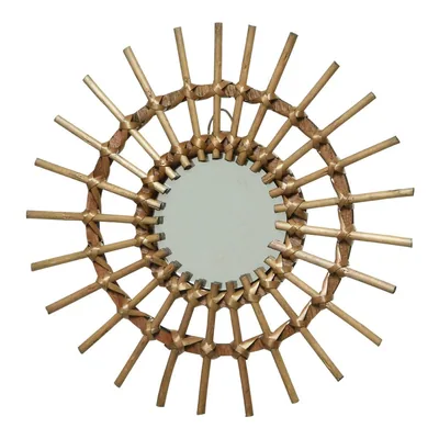 Decoris Espejo de mimbre 40 cm – foto 1