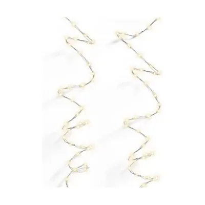 Kaemingk Guirnalda micro LED extra densa 900cm 567L luz cálida parpadeante