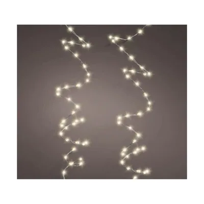 Kaemingk Guirnalda micro LED extra densa 900cm 567L luz cálida parpadeante – foto 2
