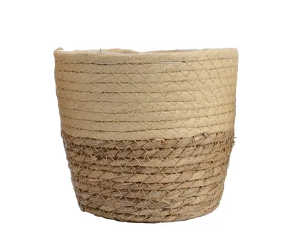 Kaemingk Conjunto de 3 cestos de yute Ø20 20x20x17cm – foto 3