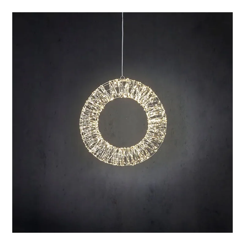  Corona decorativa LED blanco frío, Ø45 cm