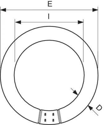 Philips Tubo fluorescente circular 22W Ø21cm luz fría – foto 2